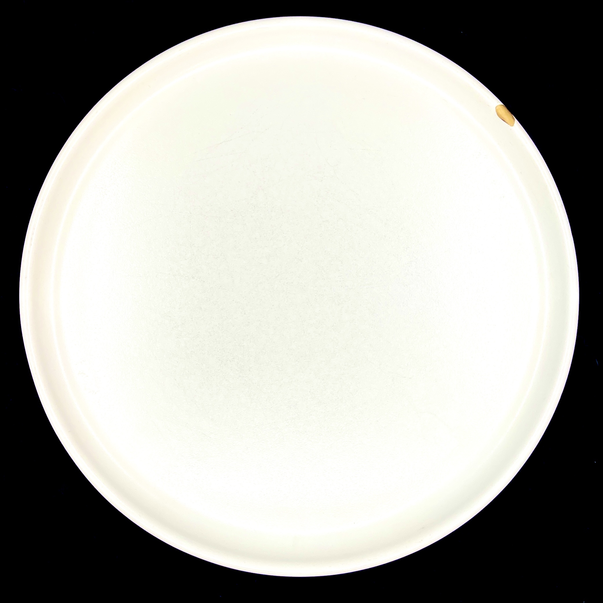 Assiette en céramique - Or pur - Réparation céramique Kintsugi Lyon